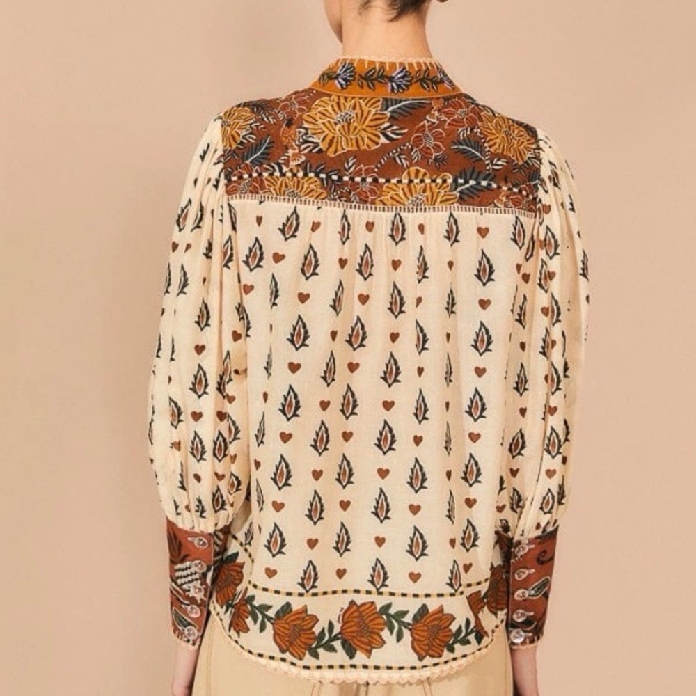 FARM Rio Multicolor Floral Blouse - Picture 6 of 6